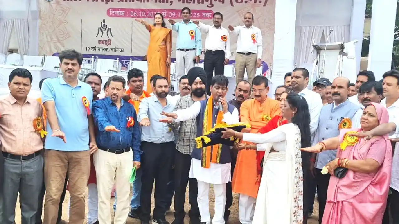 महासमुंद : 25वीं राज्य स्तरीय शालेय क्रीड़ा प्रतियोगिता कार्य... - CG Sandesh