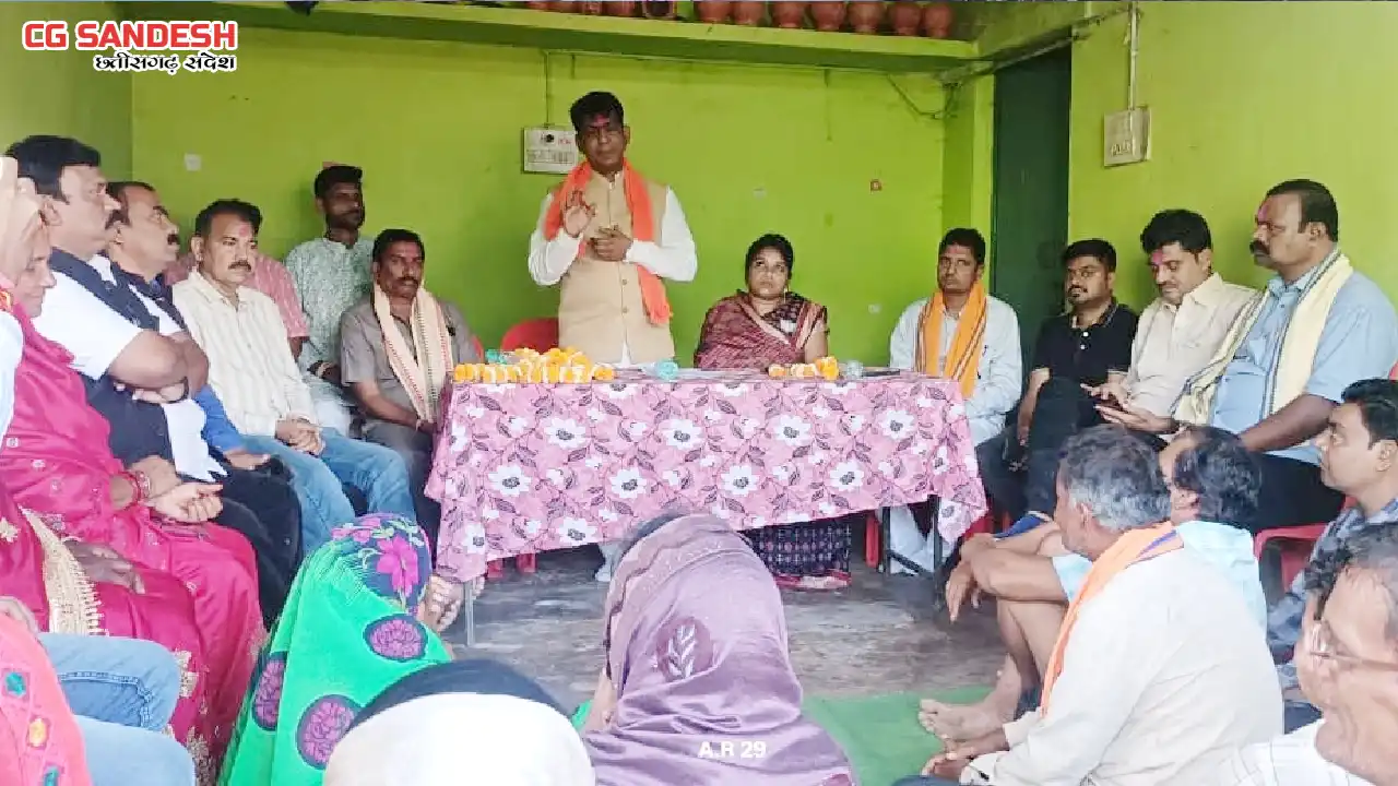 नुआपाड़ा विधानसभा उपचुनाव में विधायक योगेश्वर राजू सिन्हा ने... - CG Sandesh