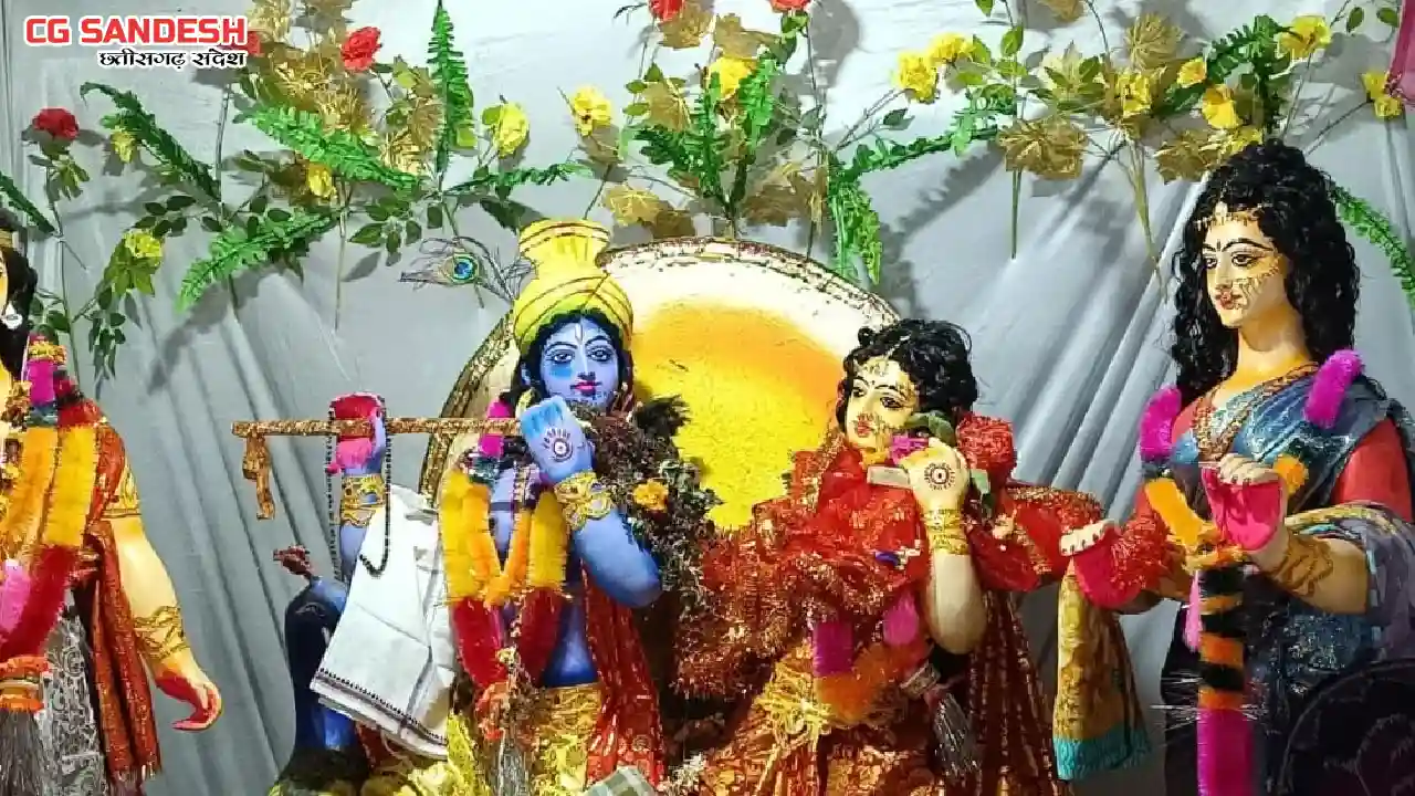 बसना : हर वर्ष की भांति इस वर्ष भी 365 दीपों की आभा में नहाए... - CG Sandesh