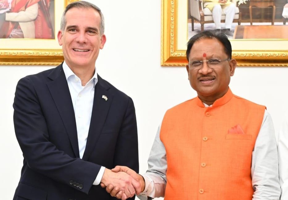 मुख्यमंत्री  विष्णु देव साय से मिले अमेरिकी राजदूत  एरिक गार... - CG Sandesh