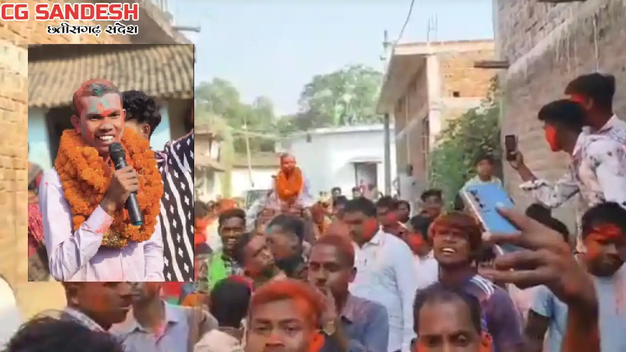 बसना : नायब तहसीलदार बने हेमलाल सिदार का गांव में प्रथम आगमन... - CG Sandesh