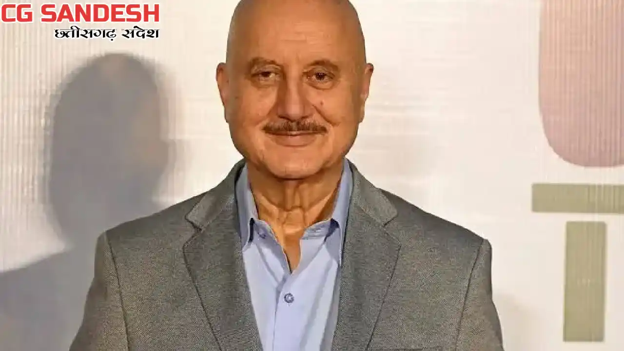 असफलता एक घटना है, कोई व्यक्ति नहीं - अभिनेता अनुपम खेर - CG Sandesh