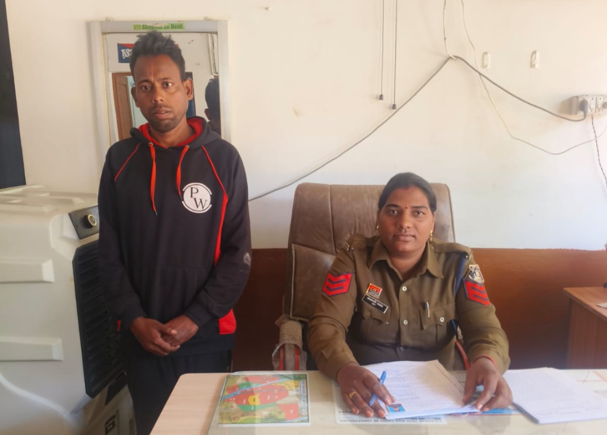 CG : नहाती महिला के साथ छेड़छाड़ करने वाला आरोपी गिरफ्तार  - CG Sandesh
