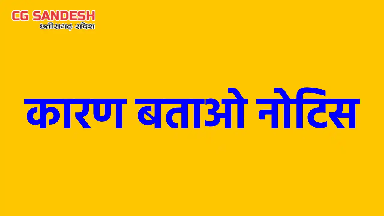 मतदाता सूची के सघन पुनरीक्षण कार्यक्रम में लापरवाही बरतने पर... - CG Sandesh