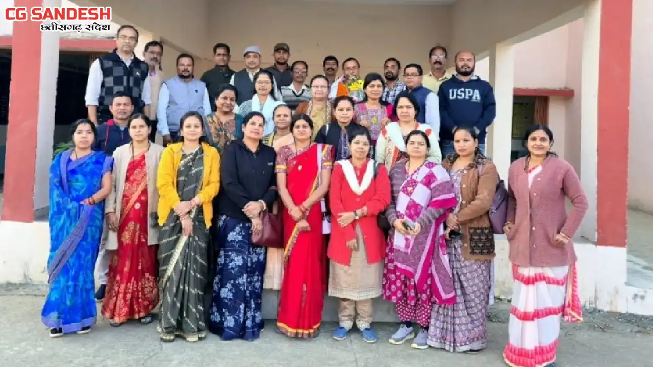 सरायपाली : शासकीय हायर सेकेंडरी स्कूल बानीगिरोला में भोग सिं... - CG Sandesh