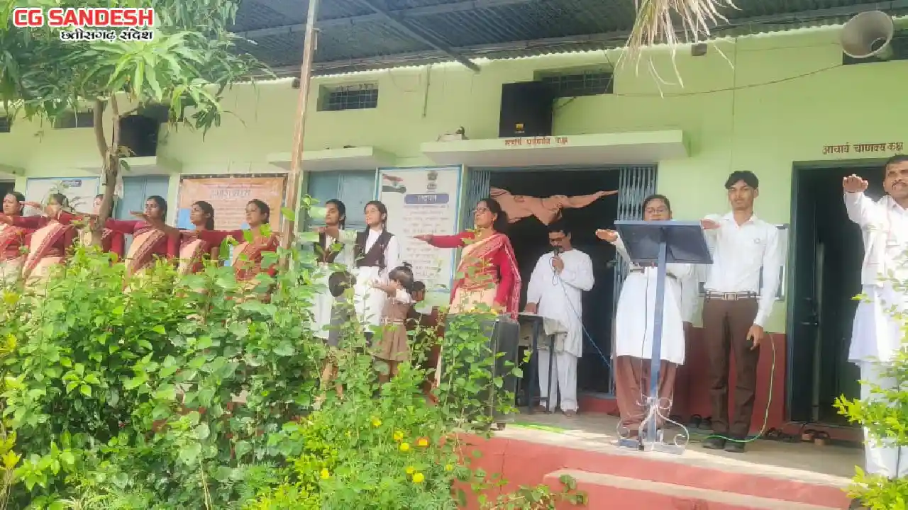 बसना : शिशु मंदिर भंवरपुर में लौह पुरुष की जयंती मनाई गई  - CG Sandesh