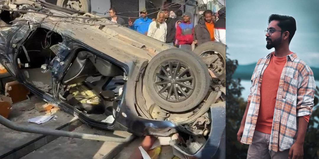 CG : नए साल का जश्न मना रहे तीन युवकों की कार हादसे का शिकार... - CG Sandesh
