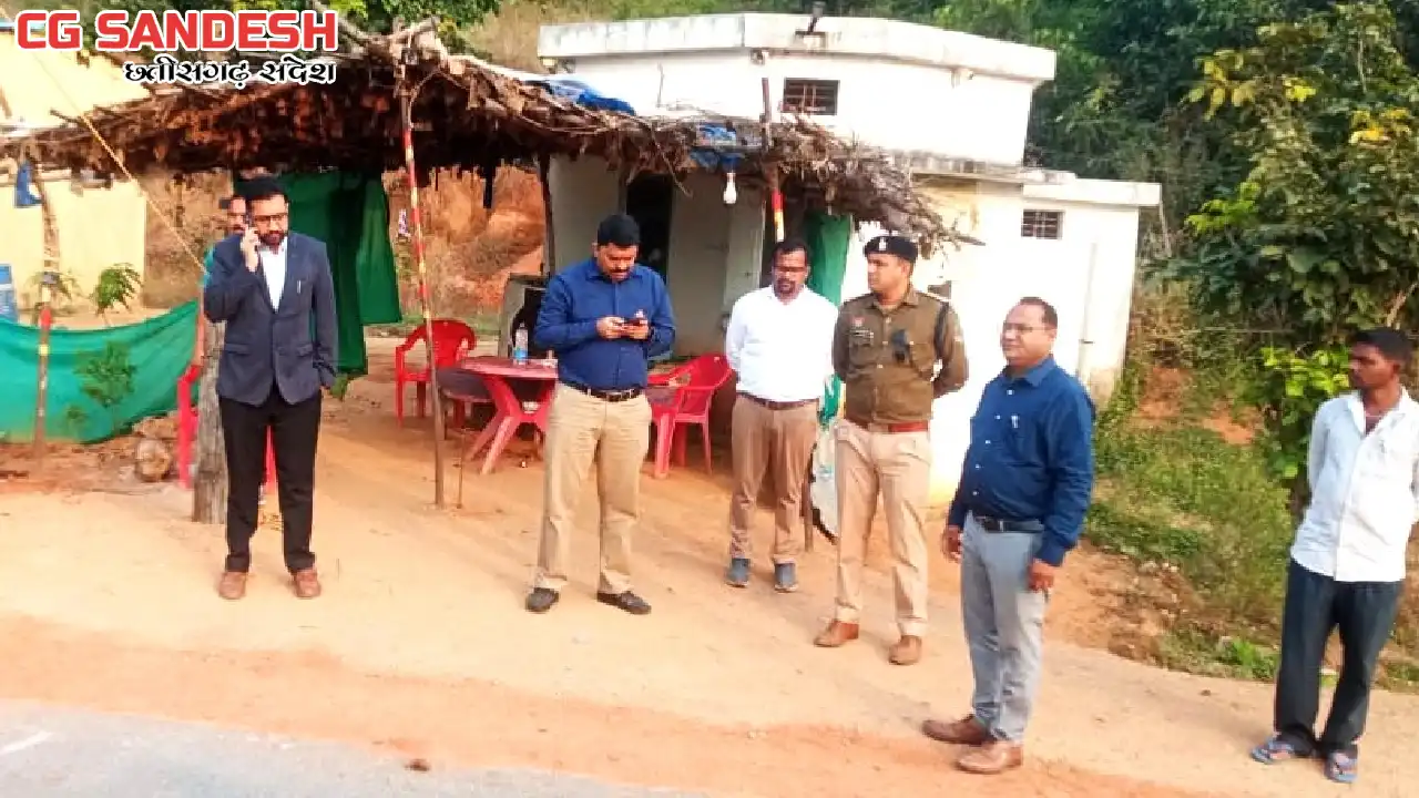 महासमुंद : कलेक्टर लंगेह एवं एसपी सिंह ने अंतर्राज्यीय जांच ... - CG Sandesh