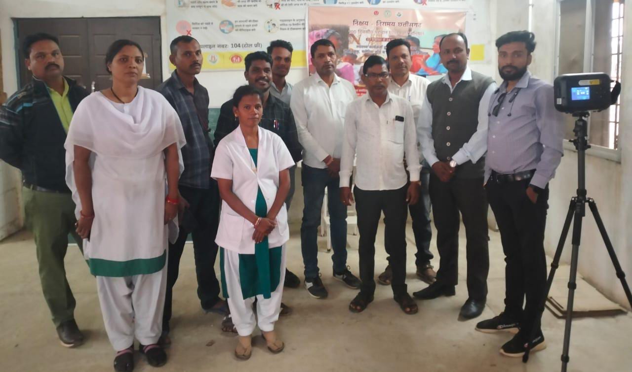 सरायपाली : टीबी मुक्त ग्राम पंचायत बनाने हेतु स्क्रीनिंग शिव... - CG Sandesh
