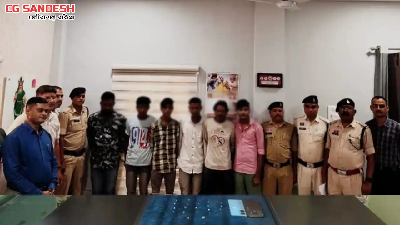 CG : नशीली कैप्सूल तस्करी मामले में एक नाबालिग सहित 6 आरोपी ... - CG Sandesh