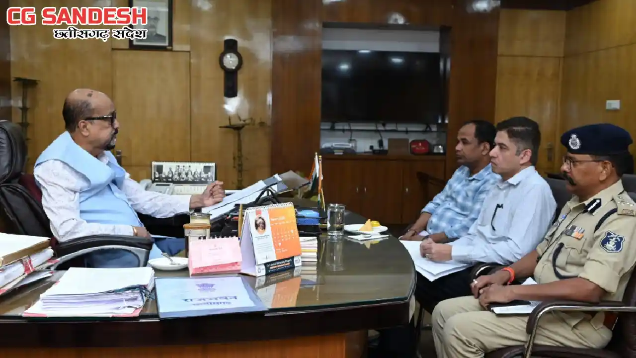 रायपुर में बिगड़ती यातायात व्यवस्था और सड़क दुर्घटनाओं पर राज्... - CG Sandesh