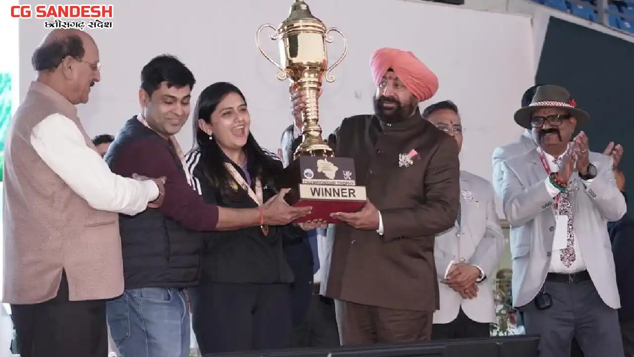 अखिल भारतीय वन खेल प्रतियोगिता में छत्तीसगढ़ ने हासिल किया पद... - CG Sandesh