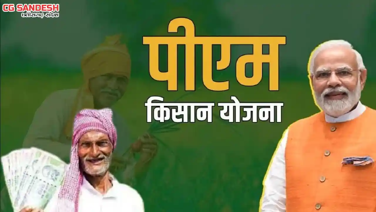 पीएम-किसान योजना की 21वीं किस्त इस दिन होगी जारी - CG Sandesh