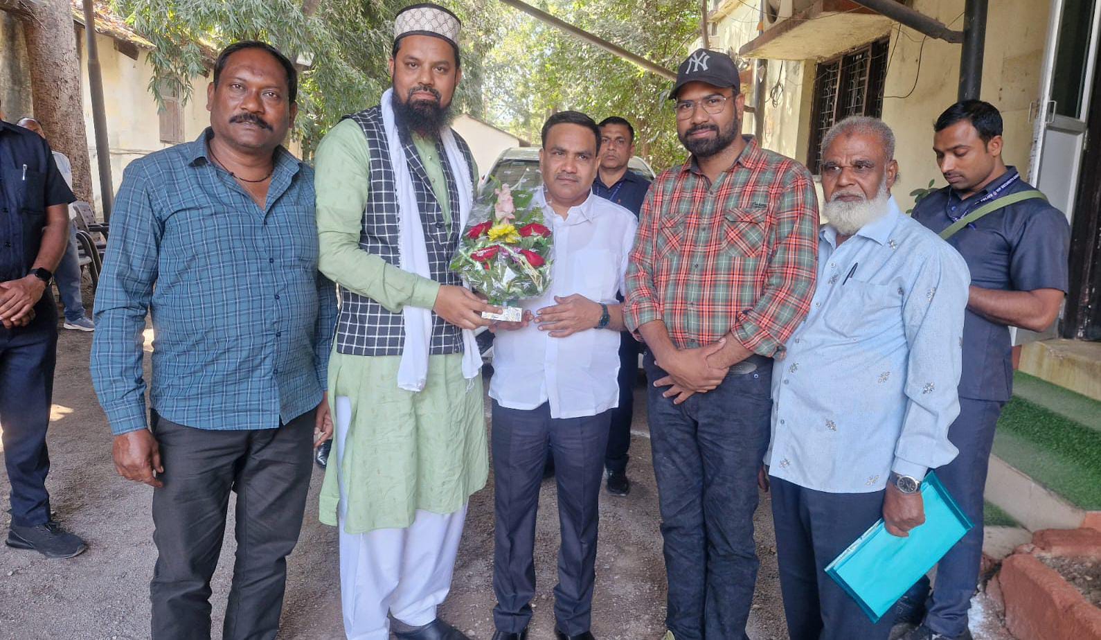 मुस्लिम समाज के प्रतिनिधियों ने छत्तीसगढ़ राज्य वक्फ बोर्ड क... - CG Sandesh
