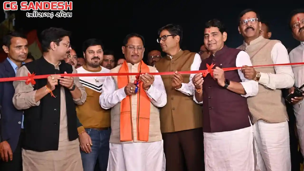 सीएम साय ने किया आवासीय परियोजनाओं का शुभारंभ - CG Sandesh
