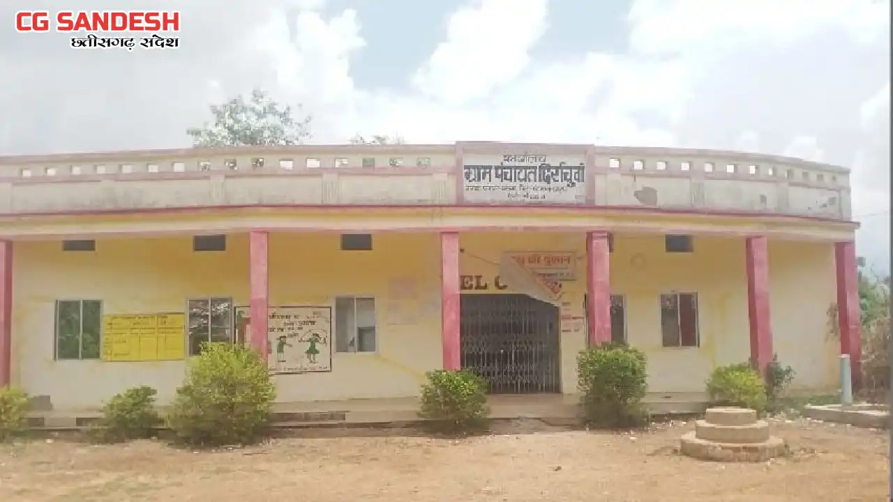 बसना : स्वच्छता सर्वेक्षण हेतु पेंटिंग के लिए ग्राम पंचायत च... - CG Sandesh