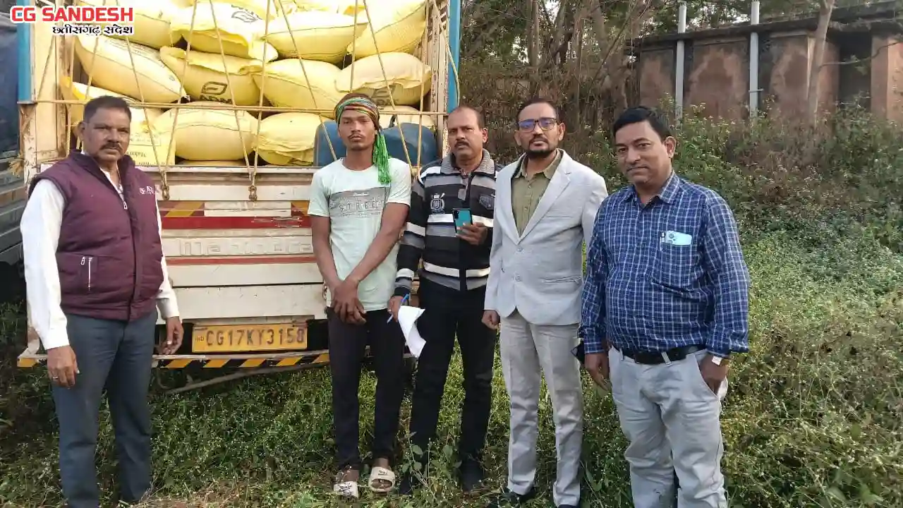 ओड़ीसा से अवैध रूप से लाये जा रहे 30 क्विंटल धान और वाहन को ... - CG Sandesh