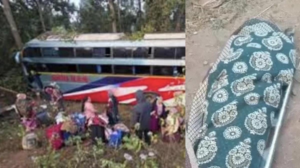 CG : तिरुपति जा रही टूरिस्ट बस पेड़ से टकराई, एक युवक की मौत,... - CG Sandesh