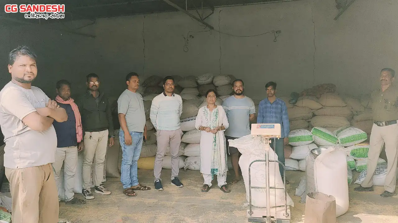सरायपाली : अवैध धान परिवहन एवं भंडारण पर सतत कार्रवाई जारी, ... - CG Sandesh