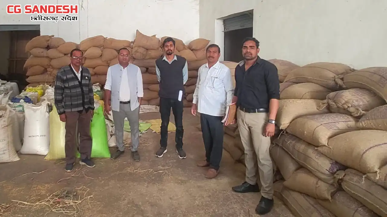 सरायपाली : तीन प्रकरणों में 6,694 बोरा धान एवं 15,470 बोरा च... - CG Sandesh