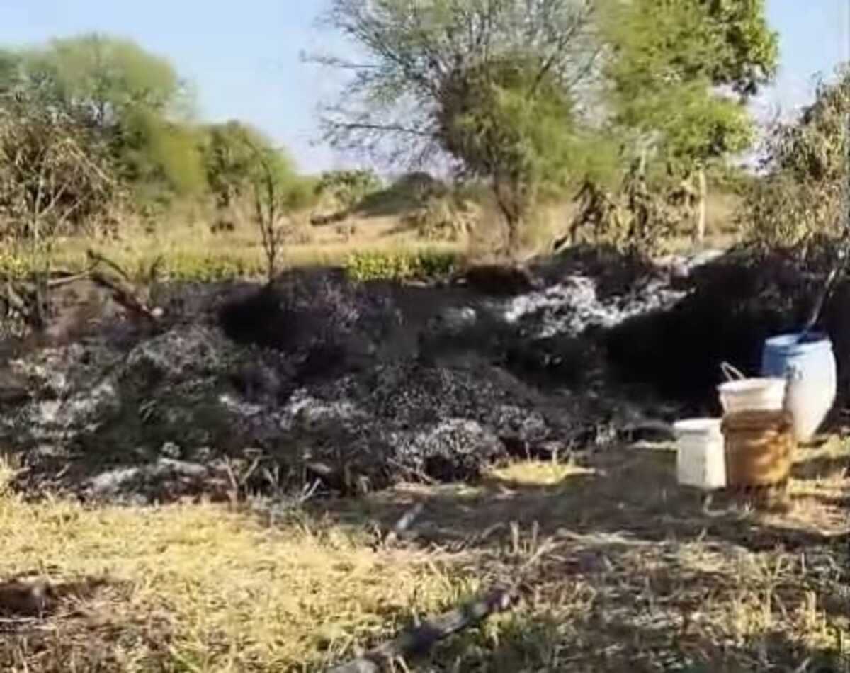  CG : पैरा के ढेर में मिली जलती हुई लाश  - CG Sandesh