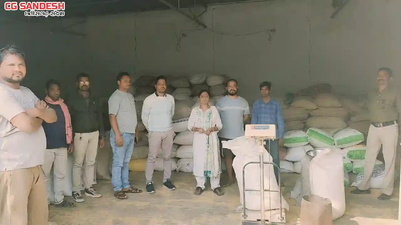 महासमुंद : अवैध धान परिवहन एवं भंडारण पर सतत कार्रवाई जारी, ... - CG Sandesh