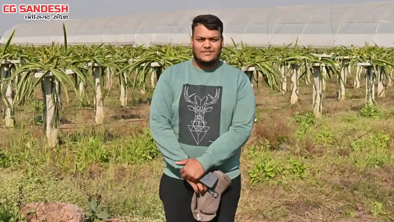 ड्रेगन फ्रूट की राह पर साहिल, कम पानी, अधिक संभावनाएँ - CG Sandesh
