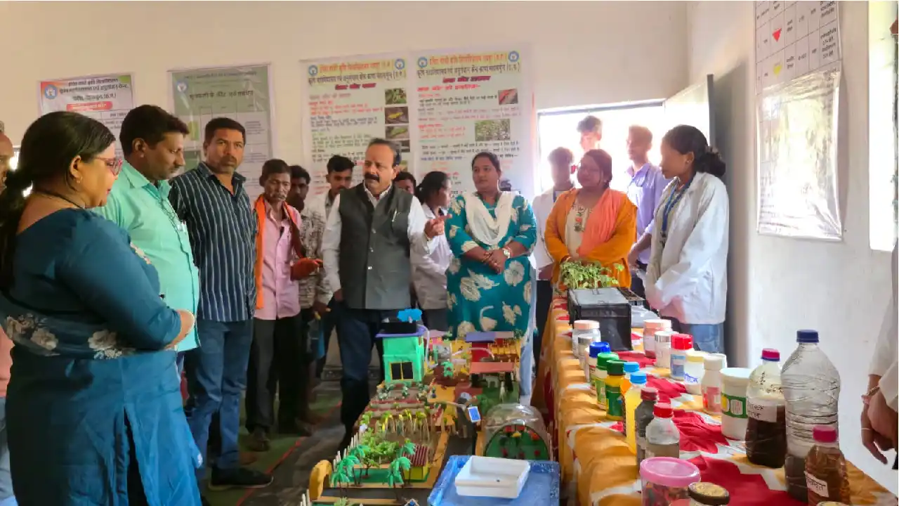 कृषि महाविद्यालय एवं अनुसंधान केन्द्र, कांपा, महासमुंद के चत... - CG Sandesh