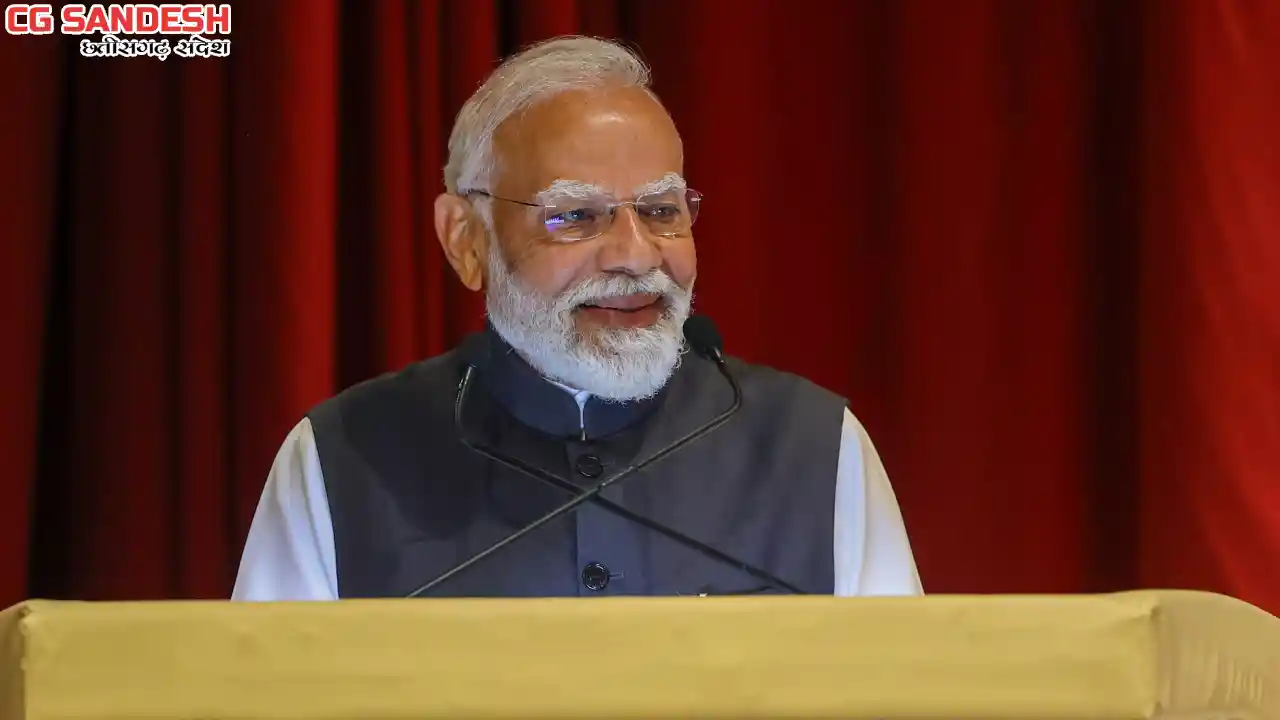 CG : पीएम मोदी ने की डीजीपी-आईजीपी सम्मेलन की अध्यक्षता - CG Sandesh