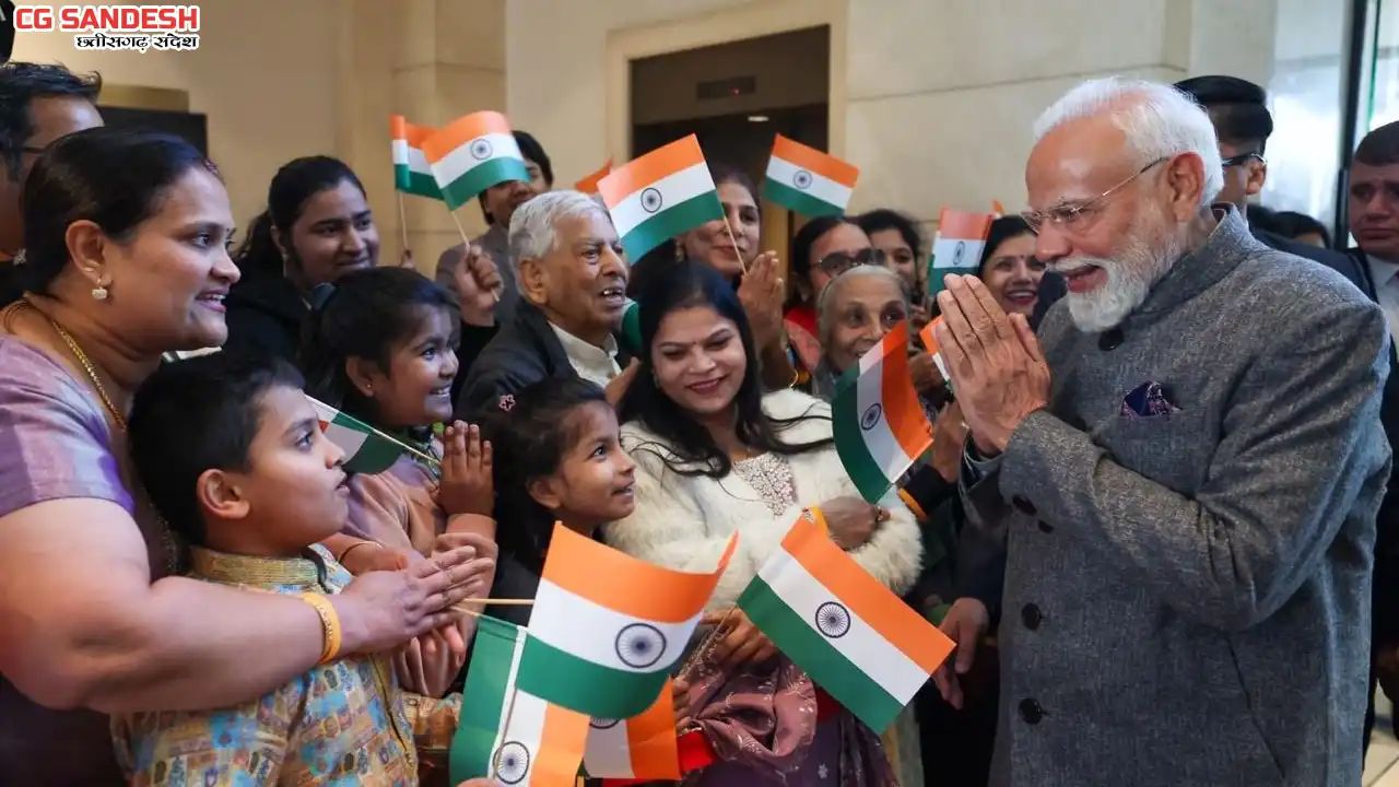 जॉर्डन में पीएम मोदी का भारतीय समुदाय ने किया गर्मजोशी से स्... - CG Sandesh
