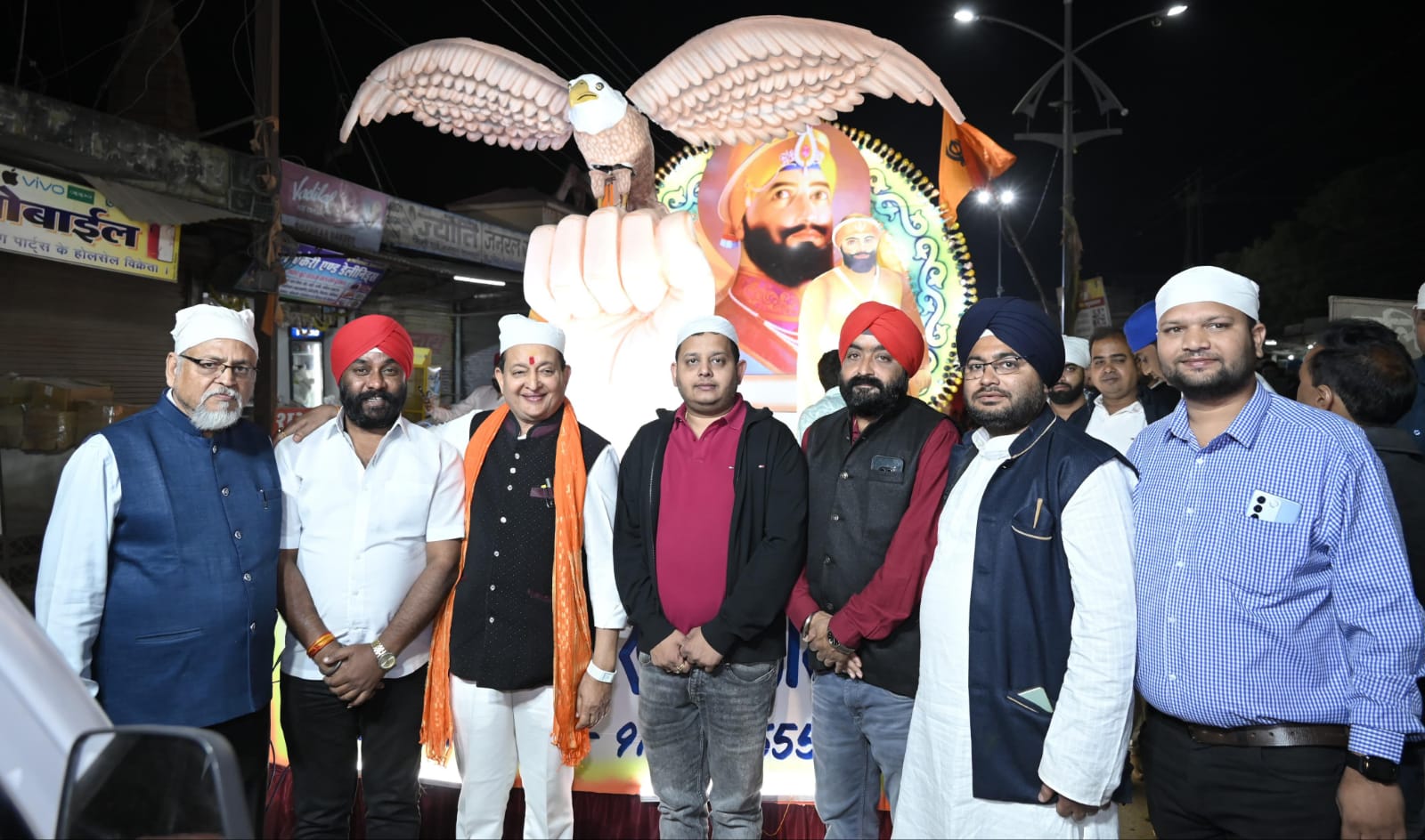 बसना : 10 वें गुरु गोविन्द सिंह महाराज का निकला नगर किर्तन भ... - CG Sandesh