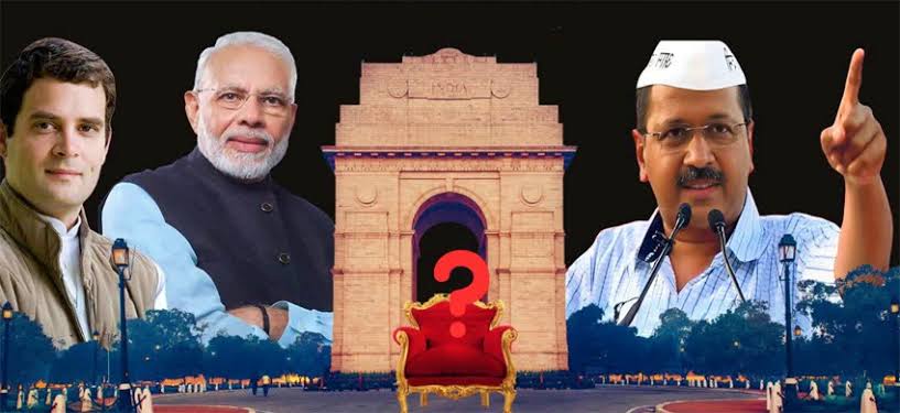 दिल्ली में झाड़ू... और कांग्रेस साफ, शुरुआत रुझानों में भाजप... - CG Sandesh