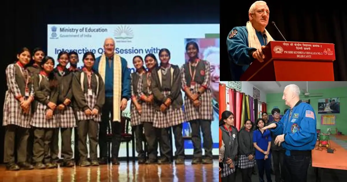 नासा के अनुभवी माइक मासिमिनो ने पीएम श्री केंद्रीय विद्यालय ... - CG Sandesh