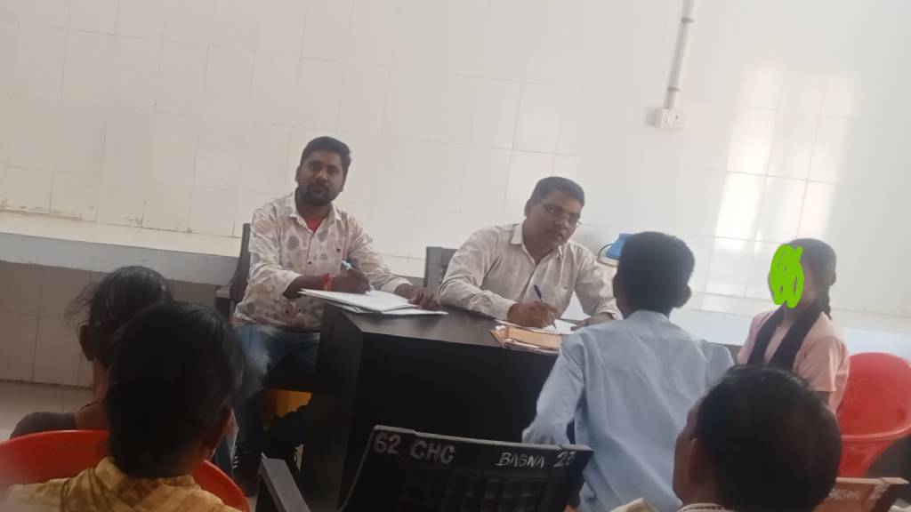 फिक्स डे मेंटल हेल्थ कैम्प बसना में आयोजित किया गया  - CG Sandesh