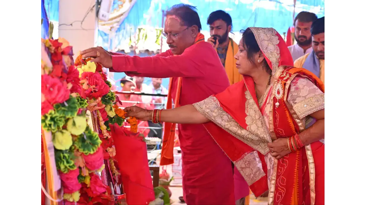 मुख्यमंत्री विष्णुदेव साय जशपुर जिले के टाटीडांड में सनातन स... - CG Sandesh