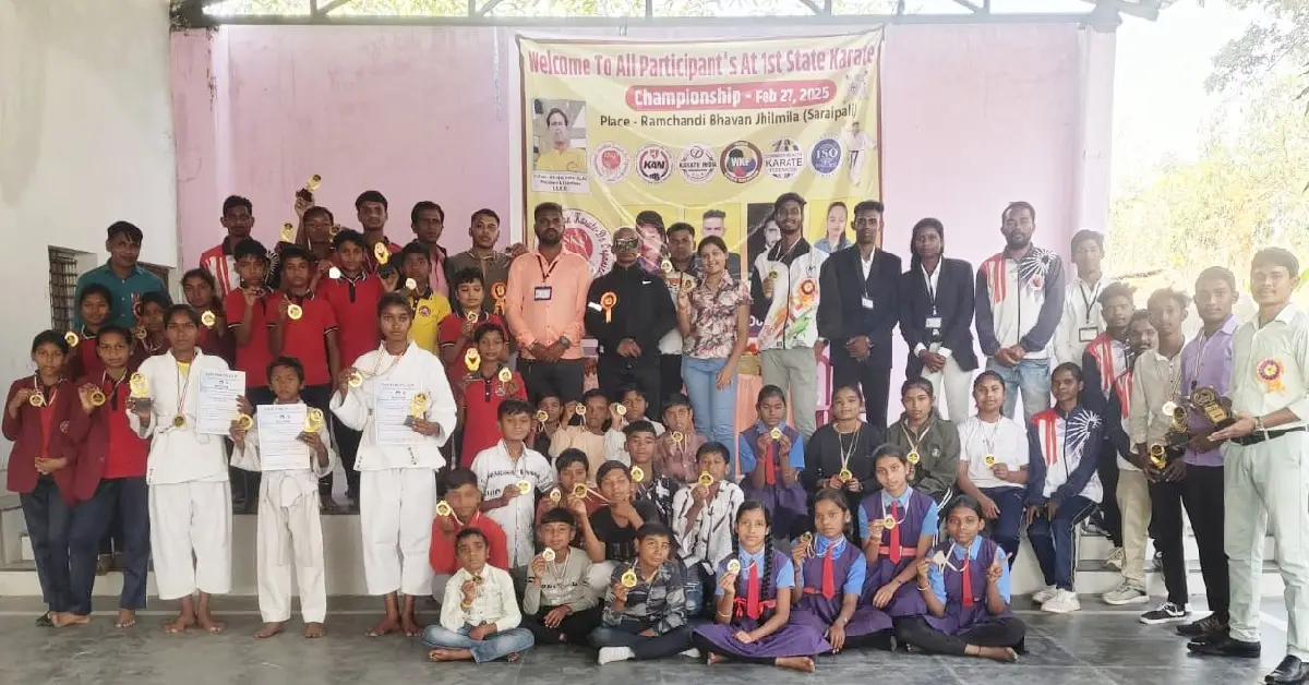 सरायपाली : राज्य स्तरीय कराते प्रतियोगिता का आयोजन रामचंडी भ... - CG Sandesh