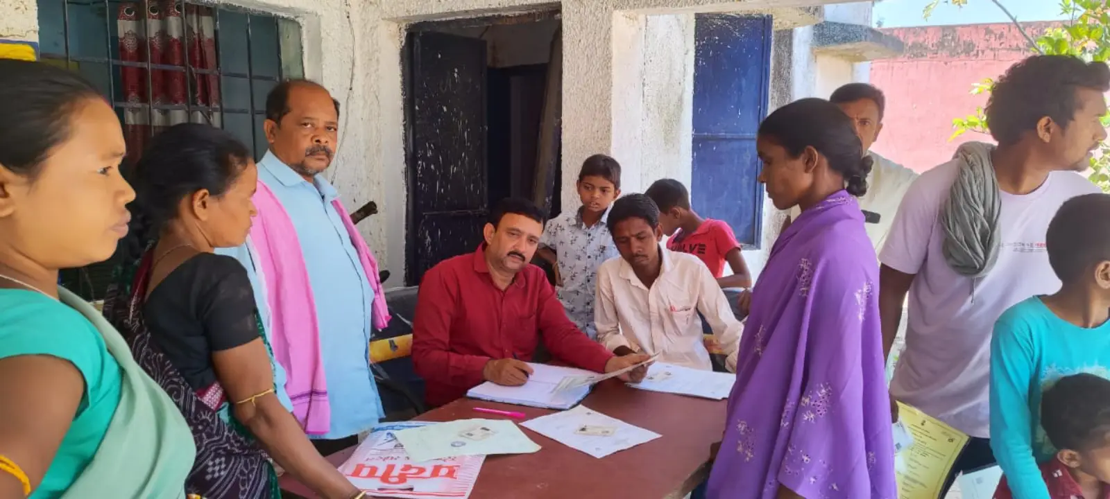 आधार आईडी की विविध त्रुटियों को सुधार हेतु कैम्प का आयोजन. - CG Sandesh