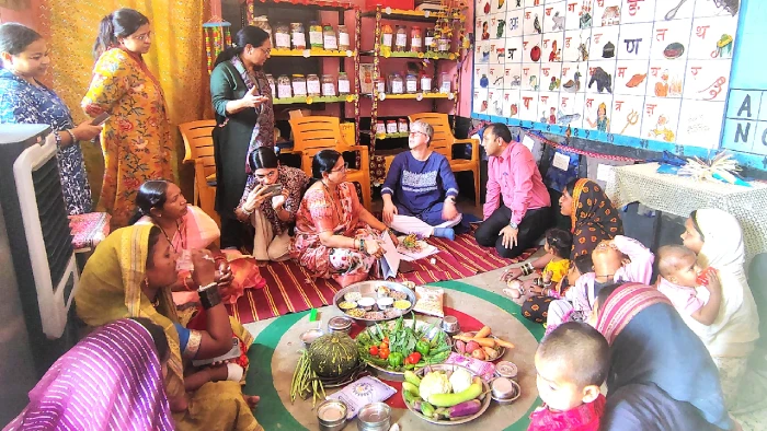 महासमुंद : सुपोषण चौपाल कुपोषण रोकथाम और जागरूकता की दिशा मे... - CG Sandesh