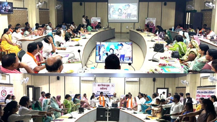 महासमुंद : बाल विवाह मुक्त छत्तीसगढ़ अभियान अंतर्गत कार्यशाला... - CG Sandesh