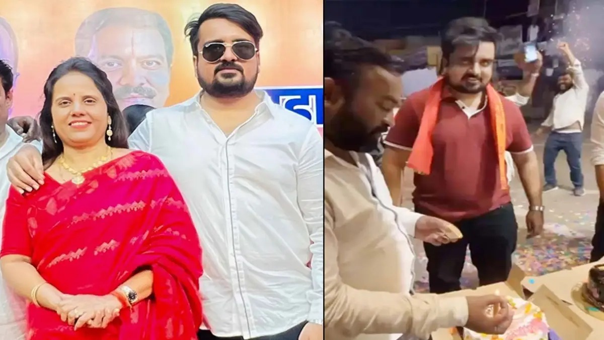 CG : महापौर का बेटा गिरफ्तार, सड़क पर केक काटकर मनाया था अपना जन्मदिन, मेयर ने मांगी थी माफी