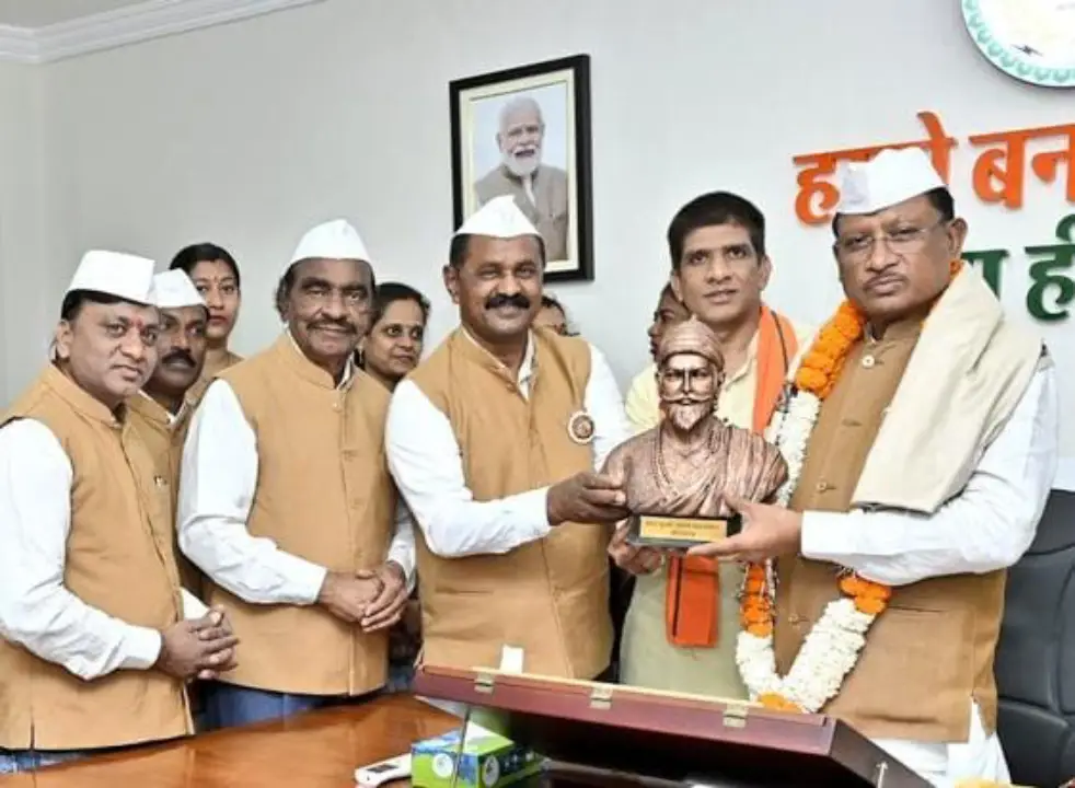 छत्तीसगढ़ कुनबी समाज महासंगठन ने मुख्यमंत्री श्री विष्णु देव... - CG Sandesh