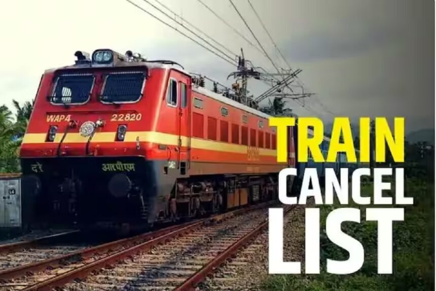 छत्तीसगढ़ से होकर गुजरने वाली 36 ट्रेनें हुई रद्द, कई के बदले गए रूट