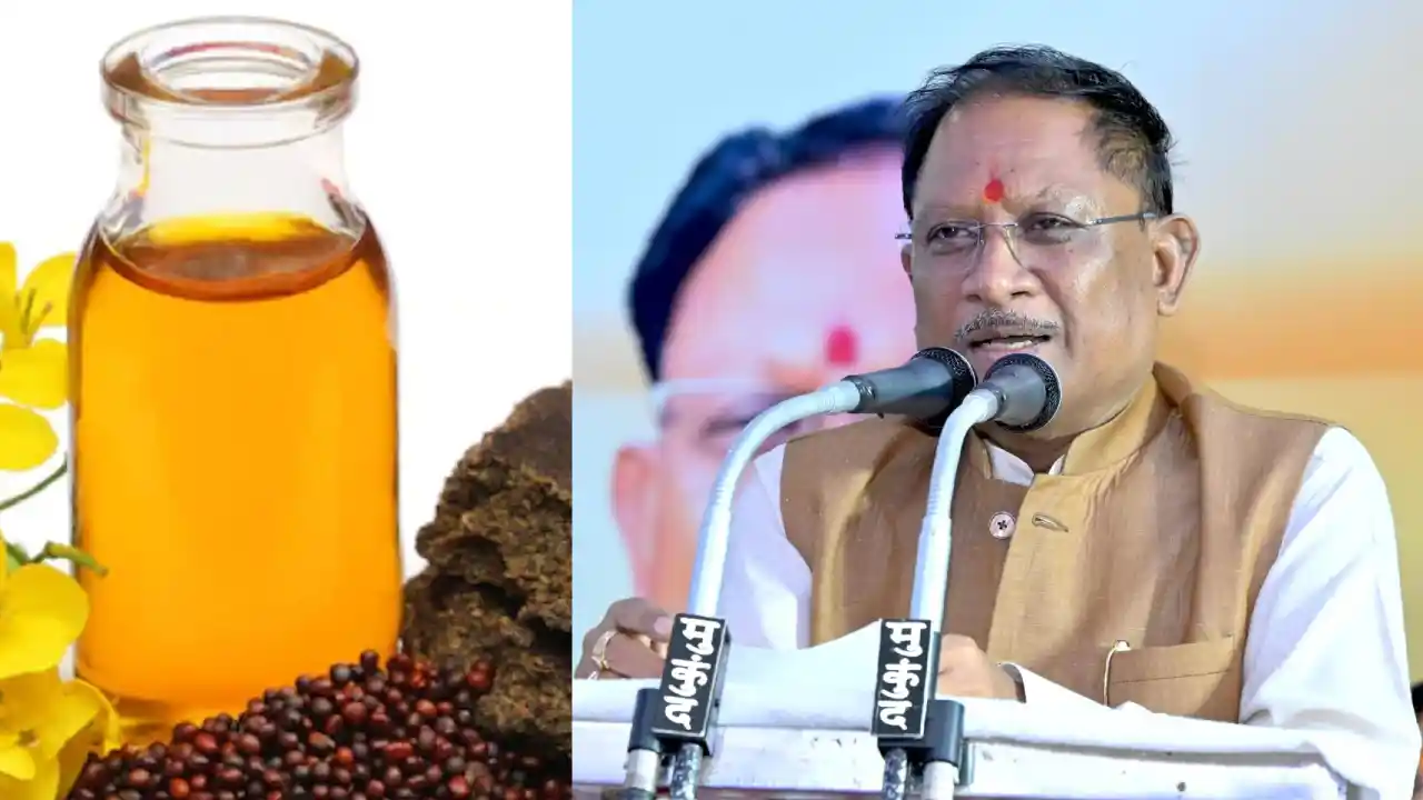 CG : छत्तीसगढ़ में पारंपरिक विधि से सरसों का तेल निकालकर 1,00... - CG Sandesh