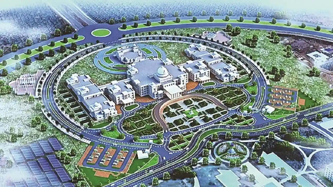 CG : नए विधानसभा भवन में सिविल एवं विद्युत यांत्रिकी का 95% ... - CG Sandesh