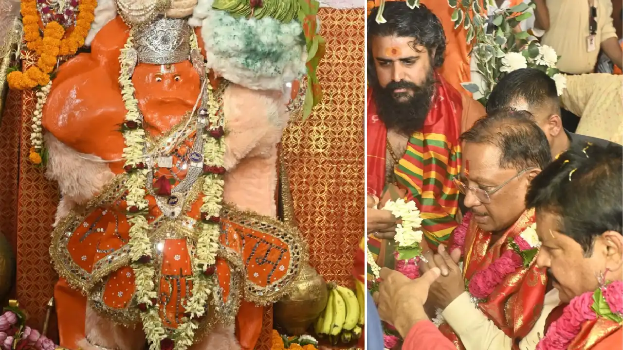 CG : मुख्यमंत्री विष्णु देव साय ने हनुमान जयंती पर की पूजा-अ... - CG Sandesh