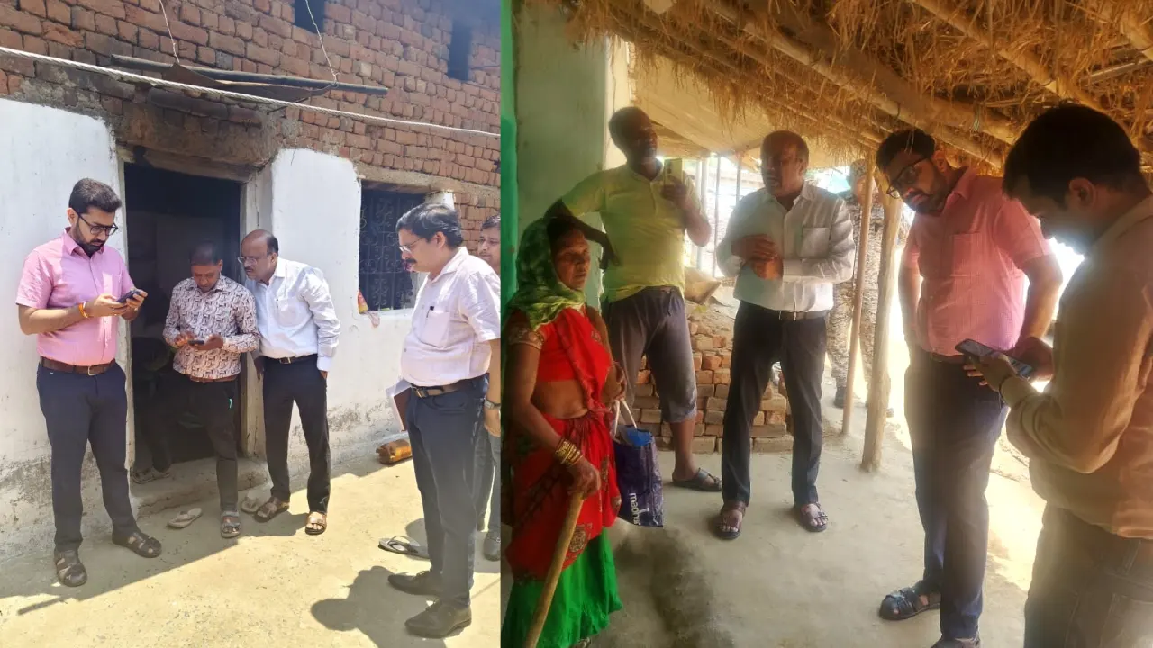 पिथौरा : कलेक्टर विनय कुमार लंगेह का गाँव में औचक निरीक्षण, ... - CG Sandesh