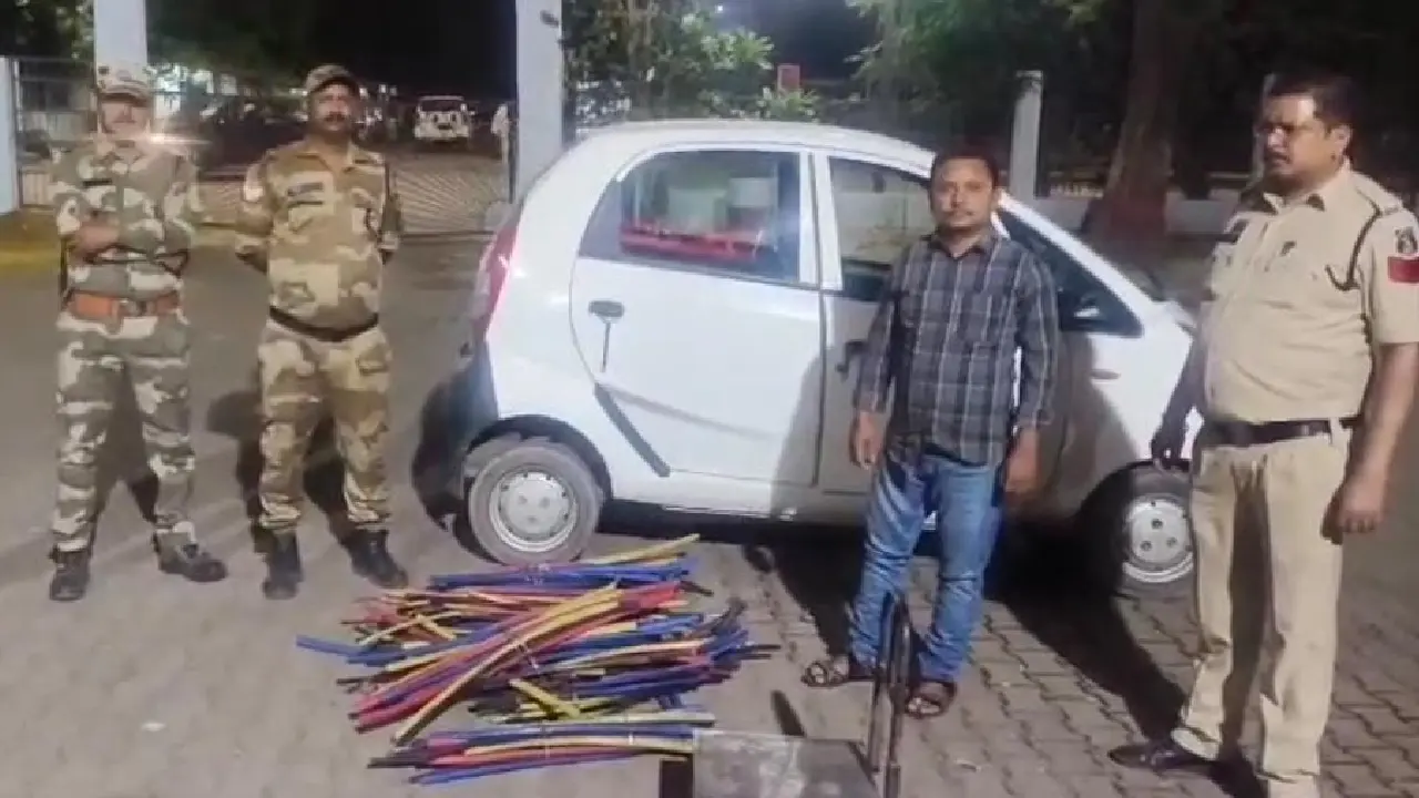 CG ब्रेकिंग : तांबा चोरी करते पकड़ाया पार्षद - CG Sandesh