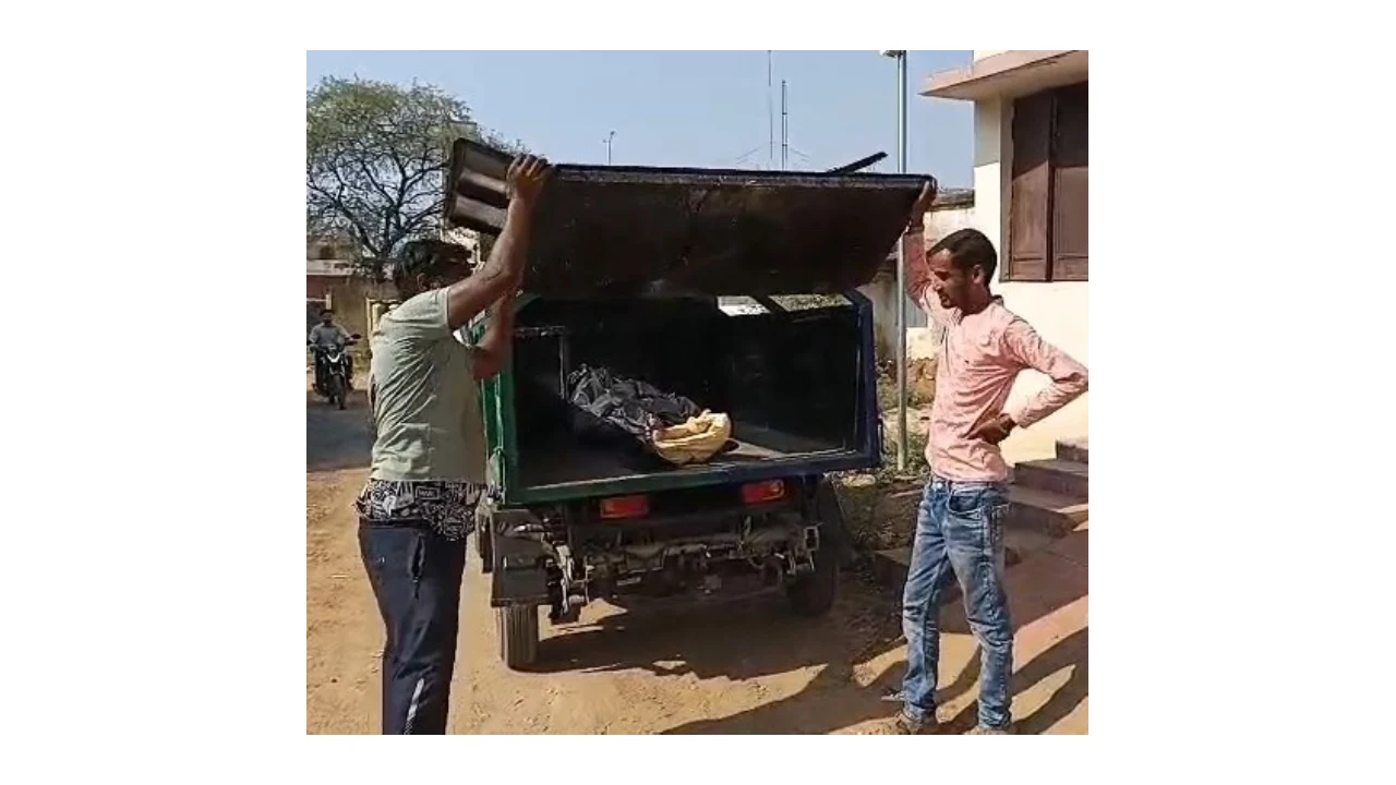 CG : ट्रक के कुचलने से बाइक सवार युवक की मौके पर दर्दनाक मौत... - CG Sandesh