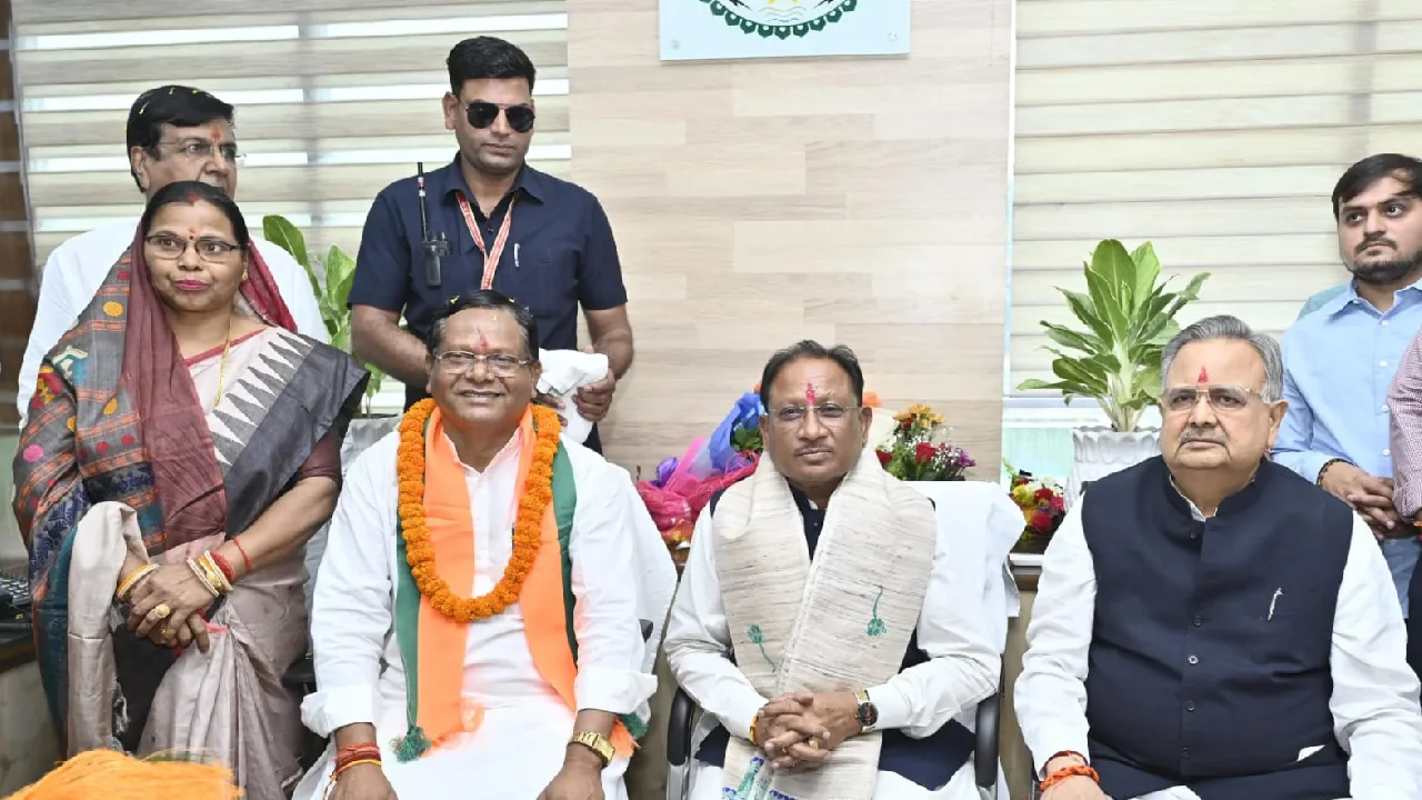 मुख्यमंत्री विष्णु देव साय छत्तीसगढ़ राज्य वन विकास निगम के ... - CG Sandesh