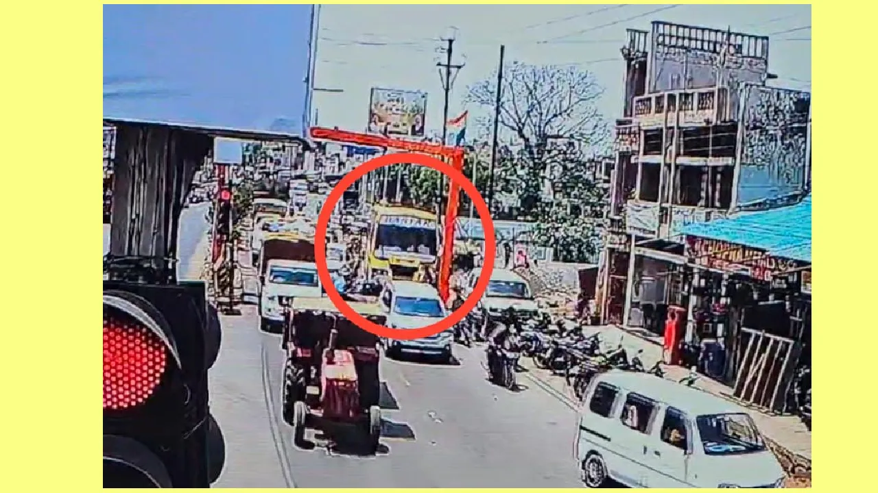 CG : राम मंदिर चौक में बड़ा हादसा, तेज रफ्तार बस के रौंदने स... - CG Sandesh